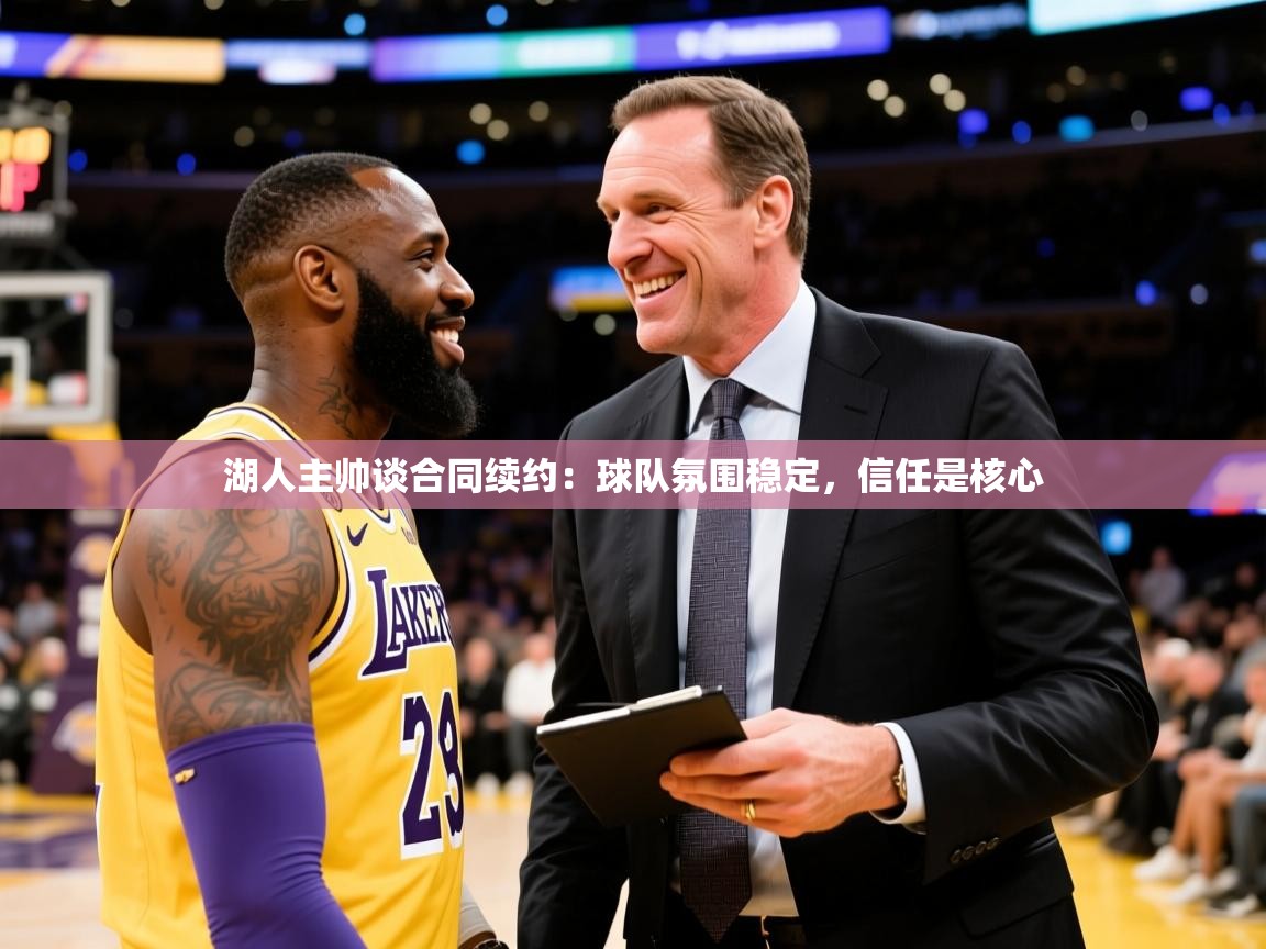 湖人主帅谈合同续约：球队氛围稳定，信任是核心